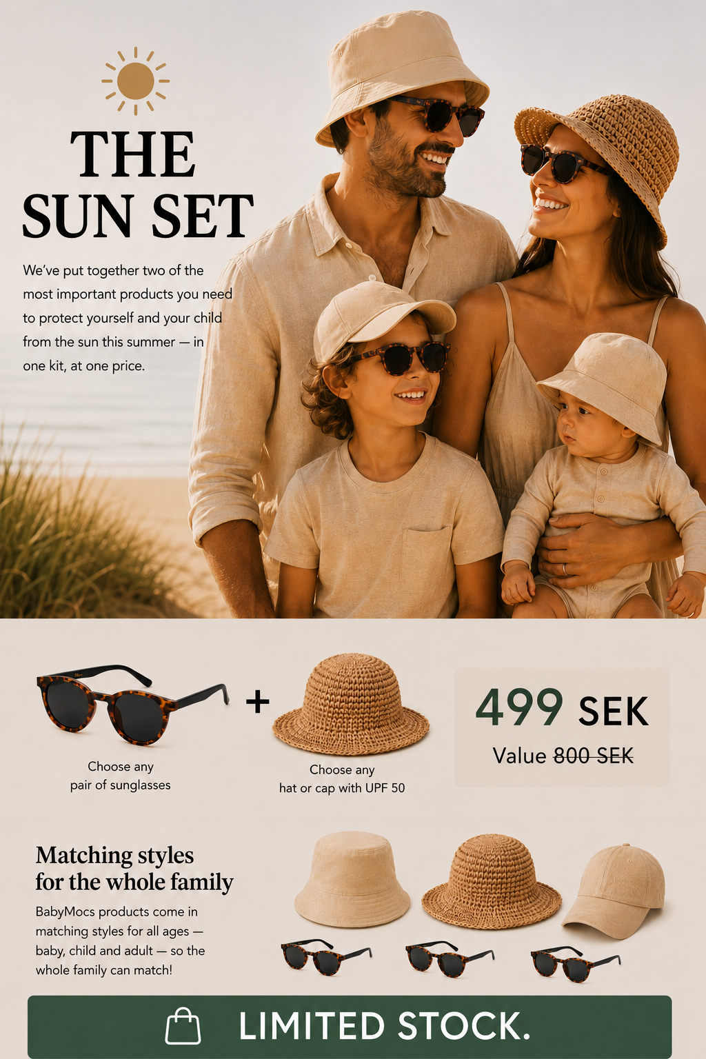 THE SUN PROTECTION SET