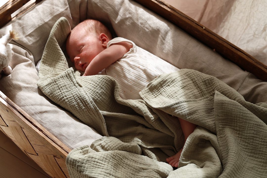 Muslin Swaddle Blanket - New!